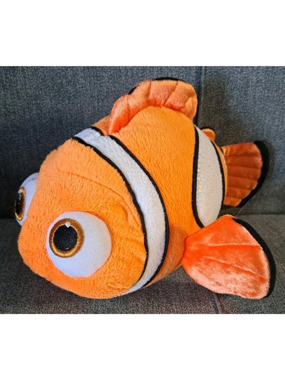 Finding Nemo Plush Toy Orange Clown Fish Disney Store Genuine Original Pixar EUC